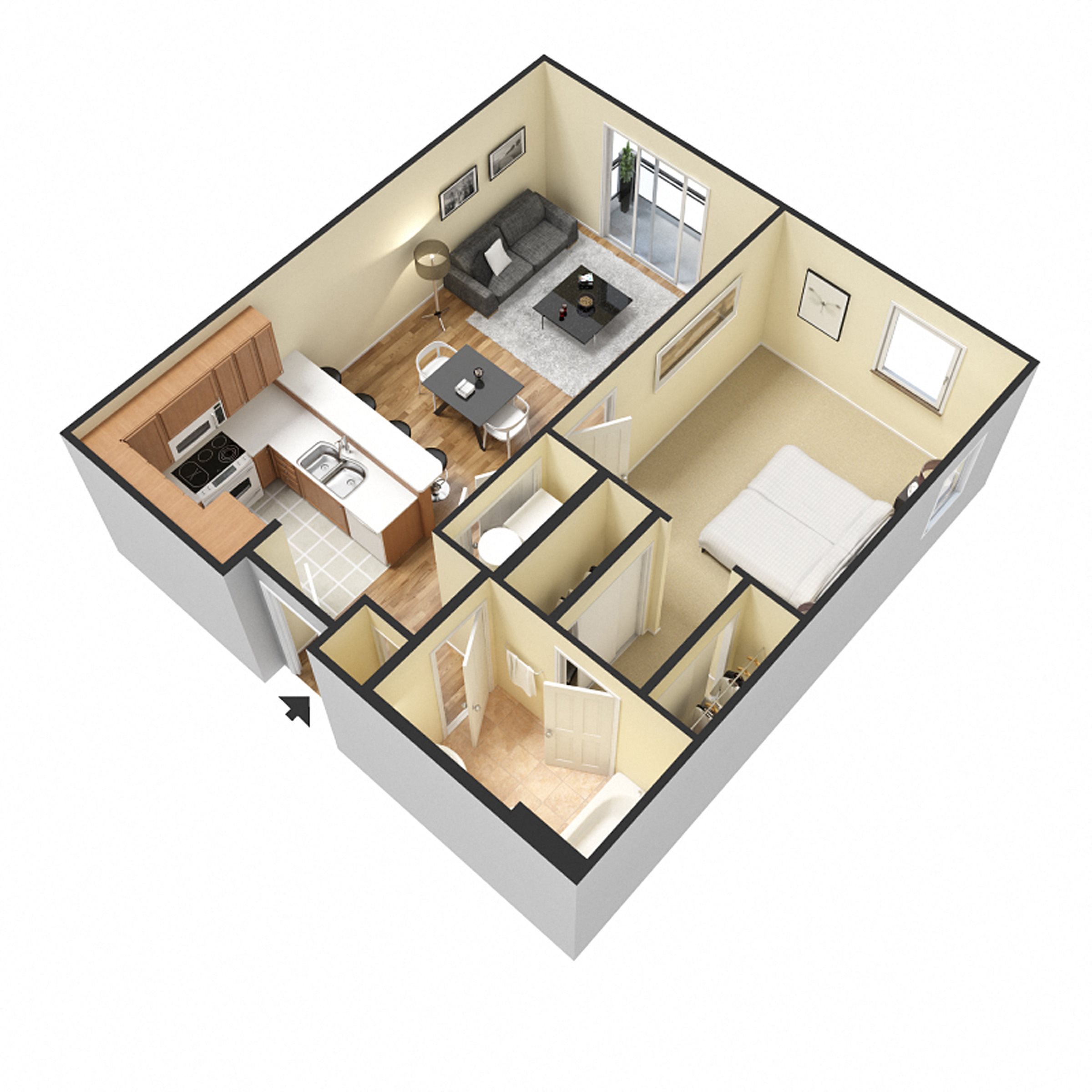 Alvadora Floor Plan 1